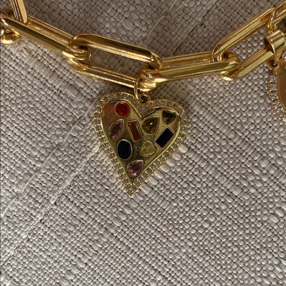 Tori Bradburry 18k Gold Filled Charm Necklace - Picture 9 of 16